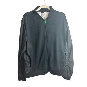 Save The Duck Burn Recycled Bi-Material Plumroll Jacket Mens‎ Sz XXL Black